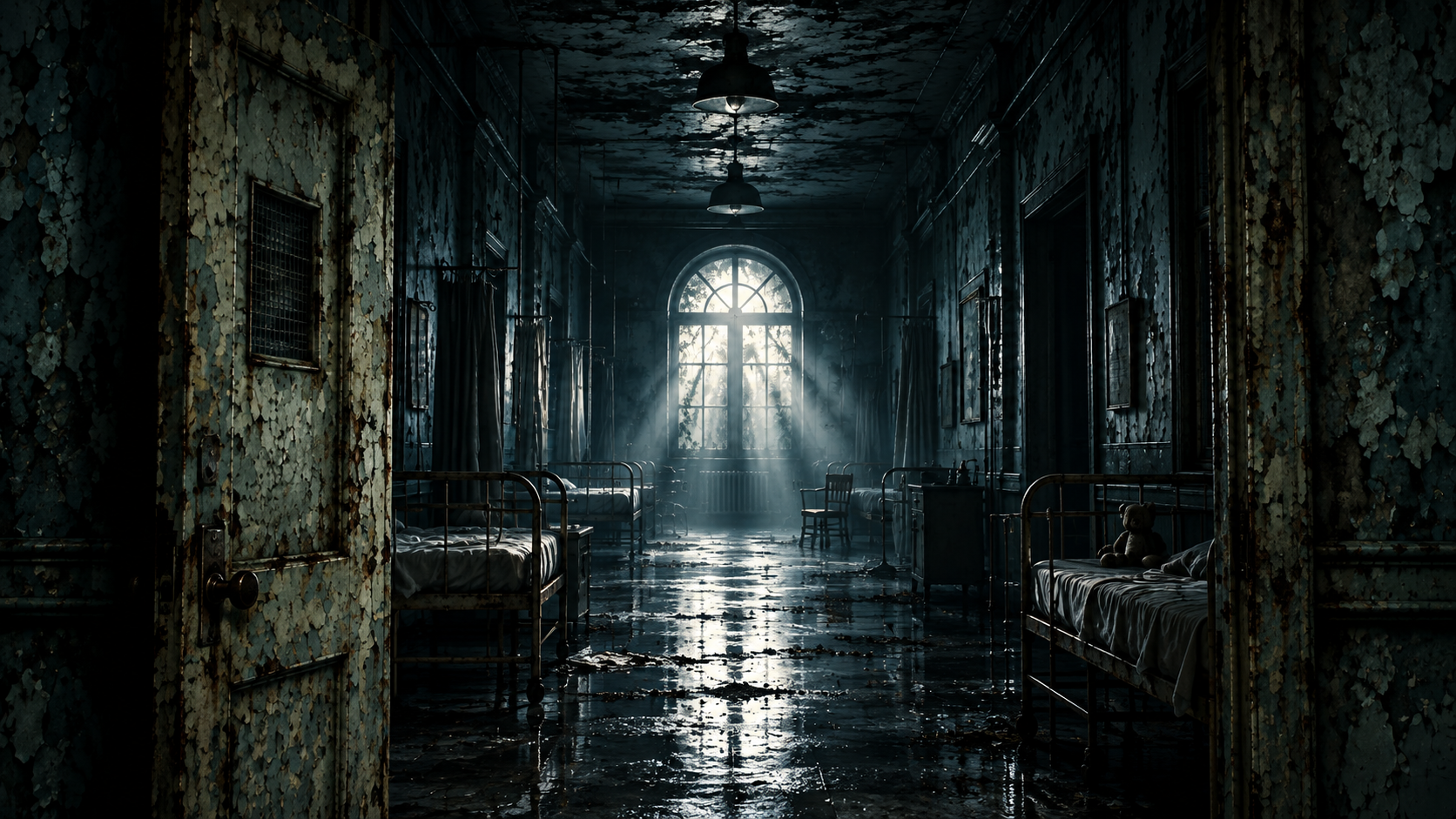 Ward Seven setting corridor