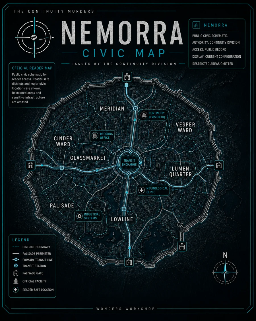 Preview of the Nemorra Civic Map