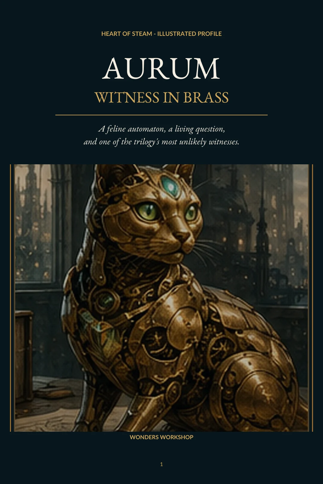 Cover of Aurum - Witness in Brass