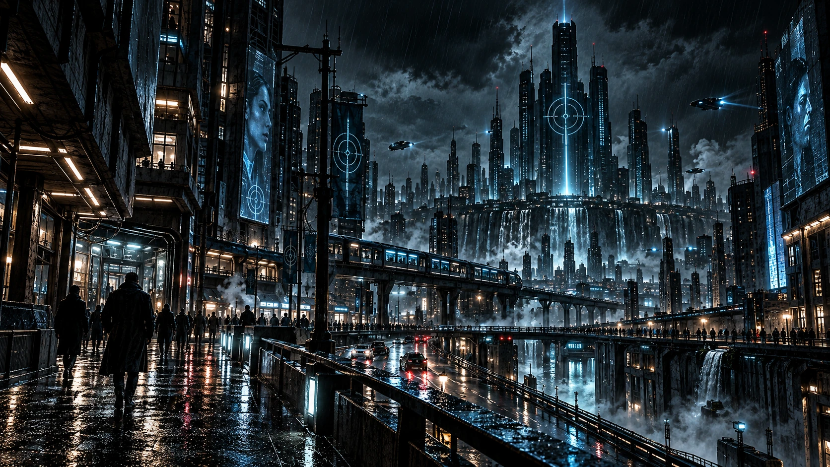 Folla e trasporti nella città di Nemorra