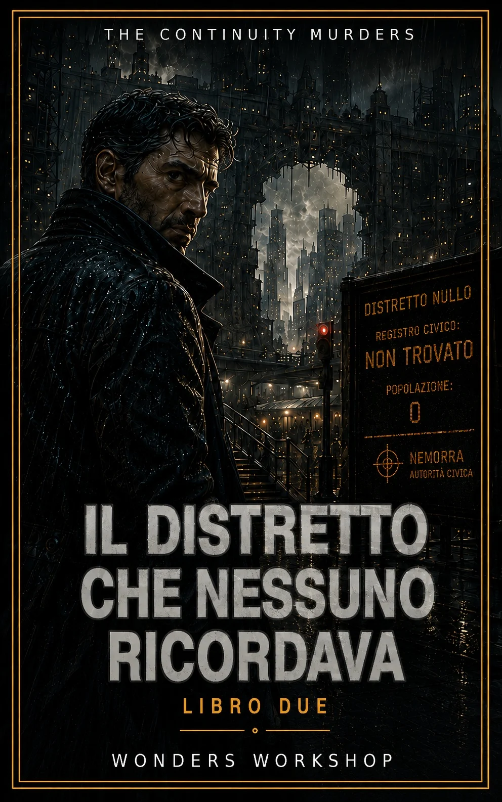 Copertina ufficiale italiana di Il distretto che nessuno ricordava