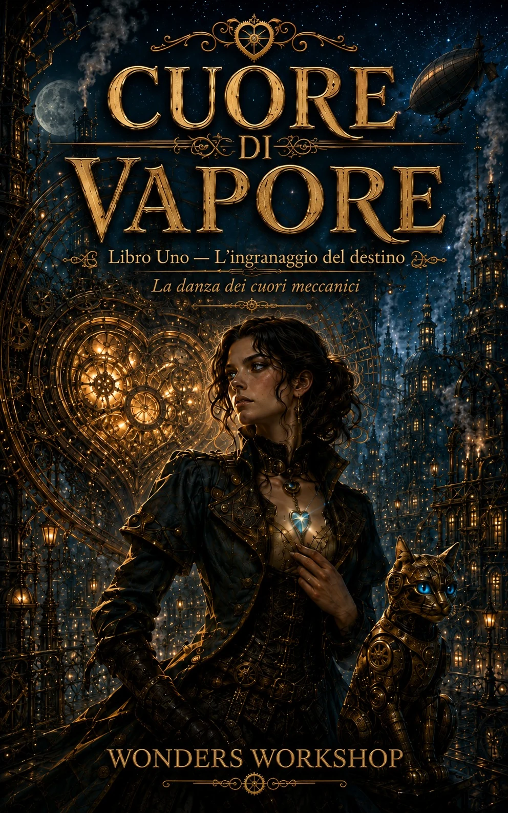 Copertina del libro Cuore di vapore: L’ingranaggio del destino