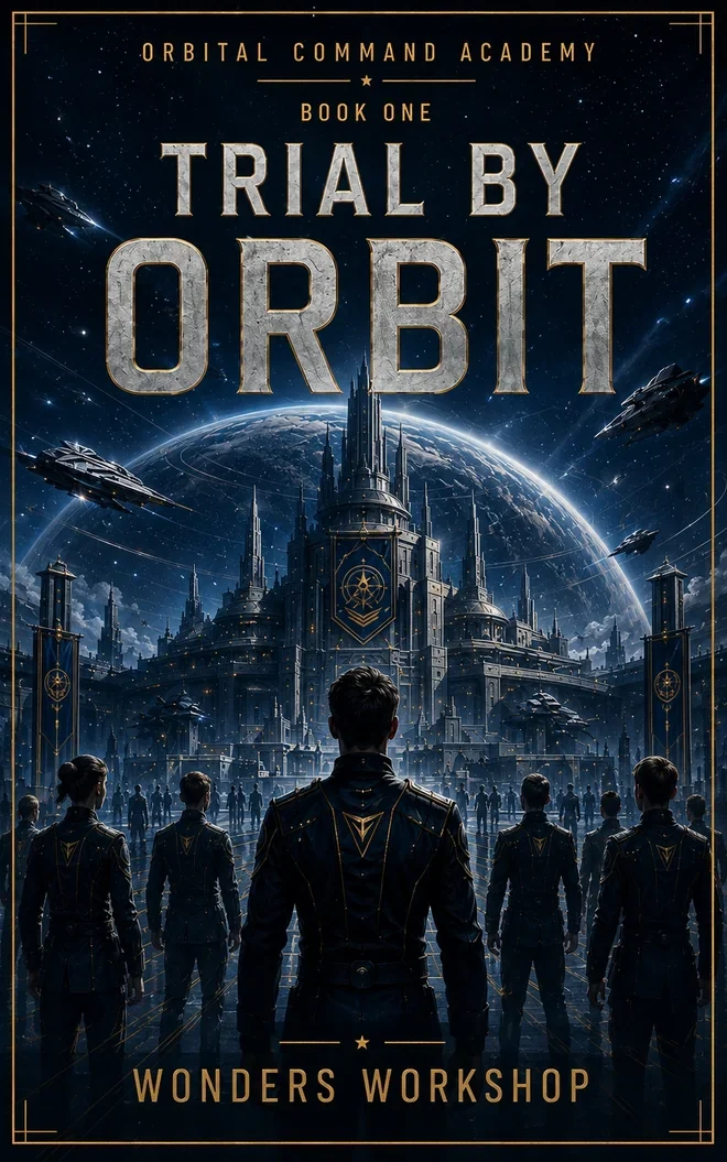 Cover of Trial by Orbit, Book One of Orbital Command Academy
