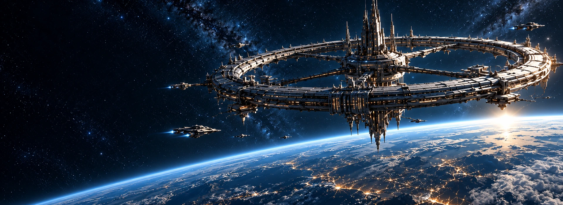 Cinematic panorama of Asterion Ring