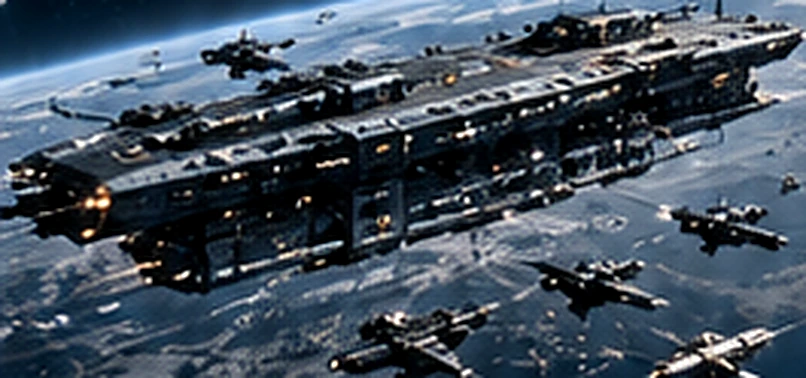 ACV Halcyon: carrier in orbit