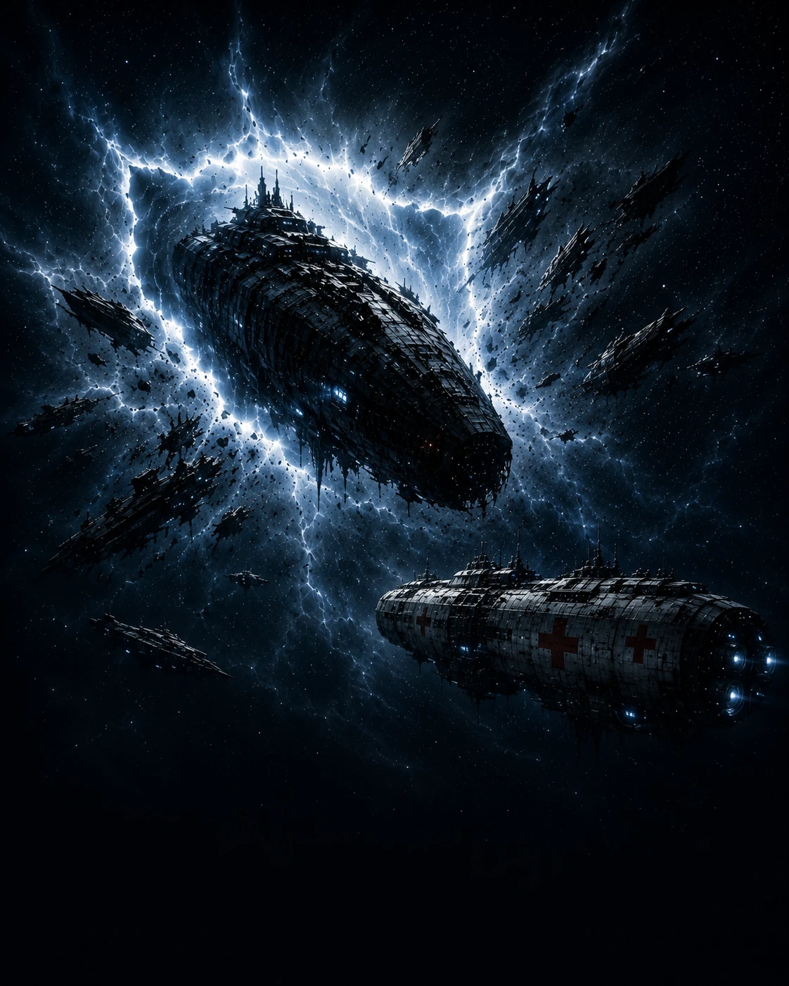 A military spacecraft from The Pale Sequence visual archive