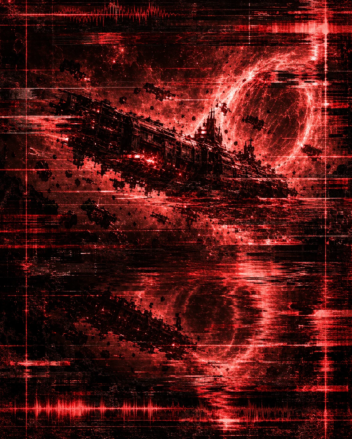 Corrupted transmission from the Harrow Saint