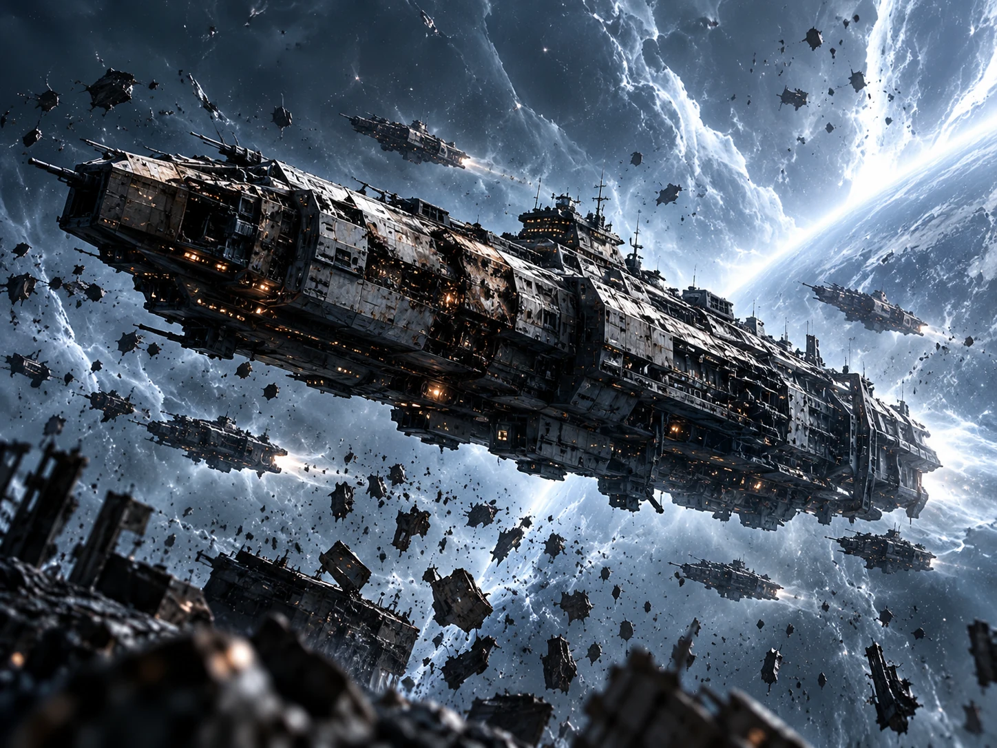 Aegis-class battlecarrier