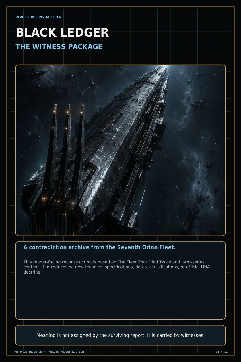 Official The Black Ledger preview