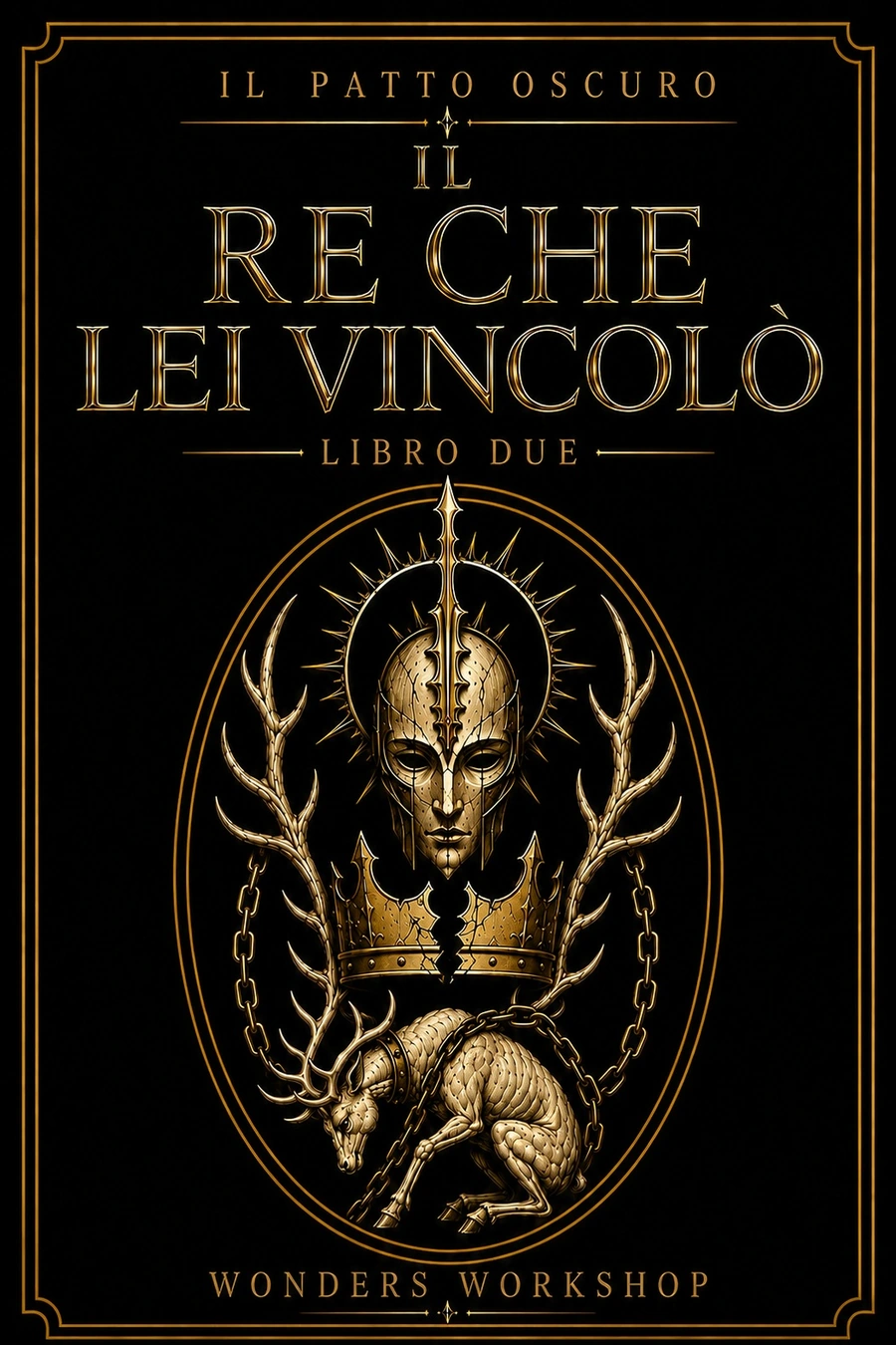 Copertina originale di Il re che lei vincolò, libro due