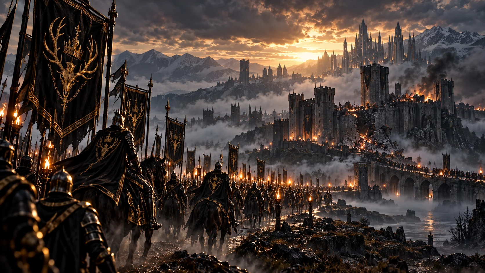 The Kingdom She Broke — cinematic setting