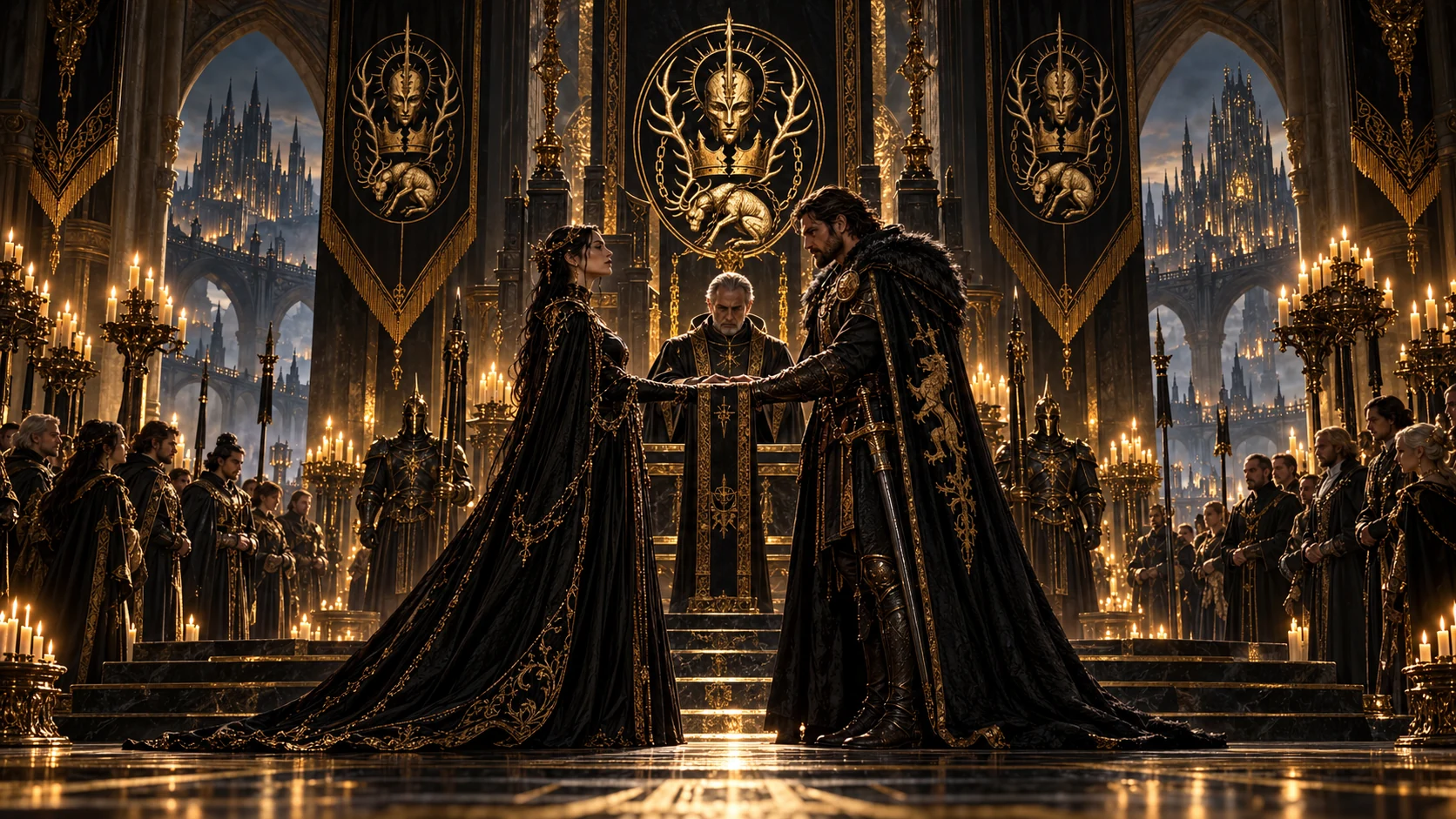 The King She Bound — cinematic setting
