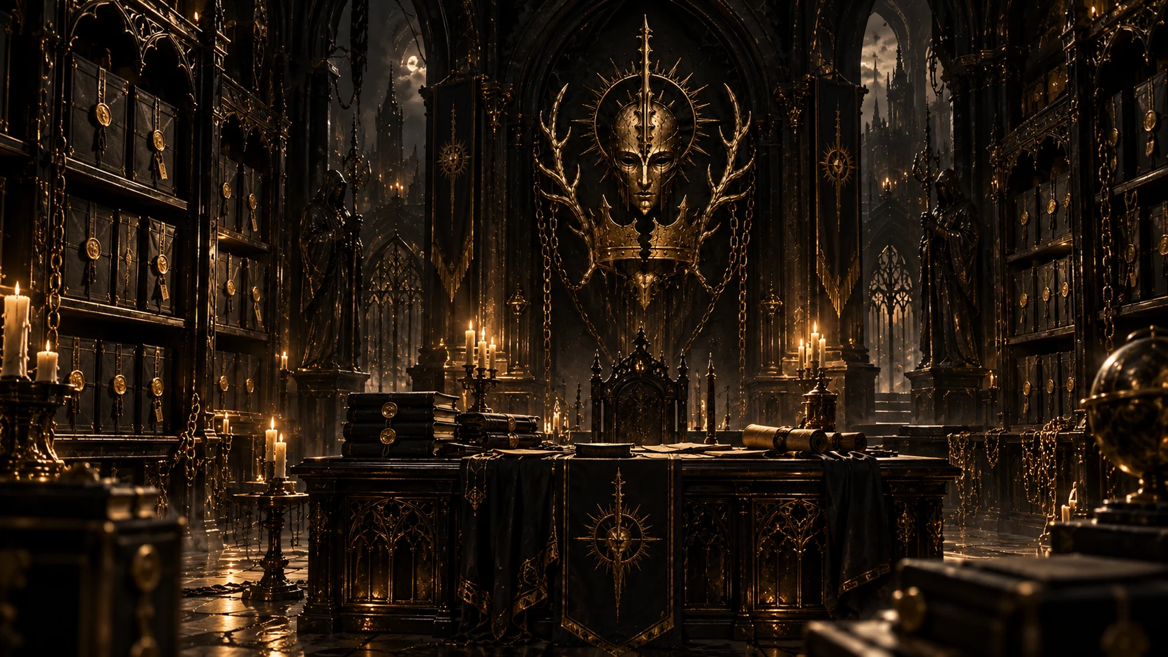 Vharin — cinematic setting