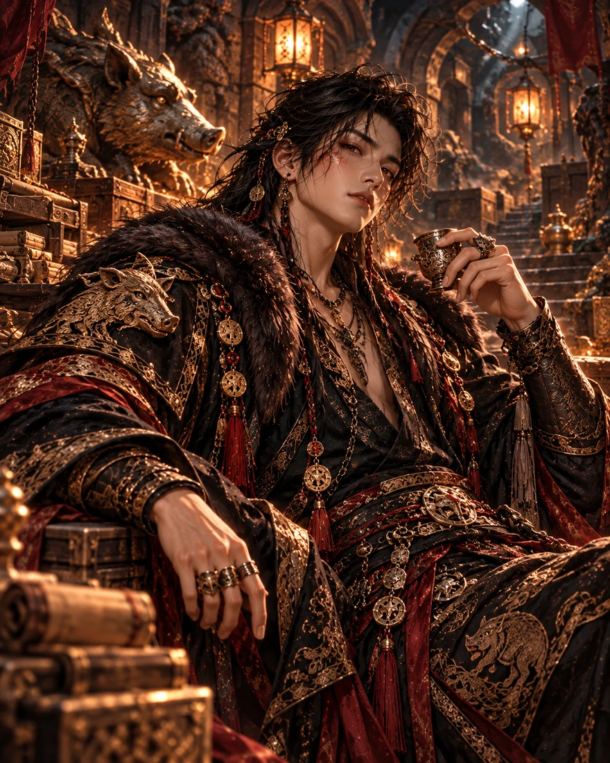 New illustrated portrait concept for Zhu Baojing