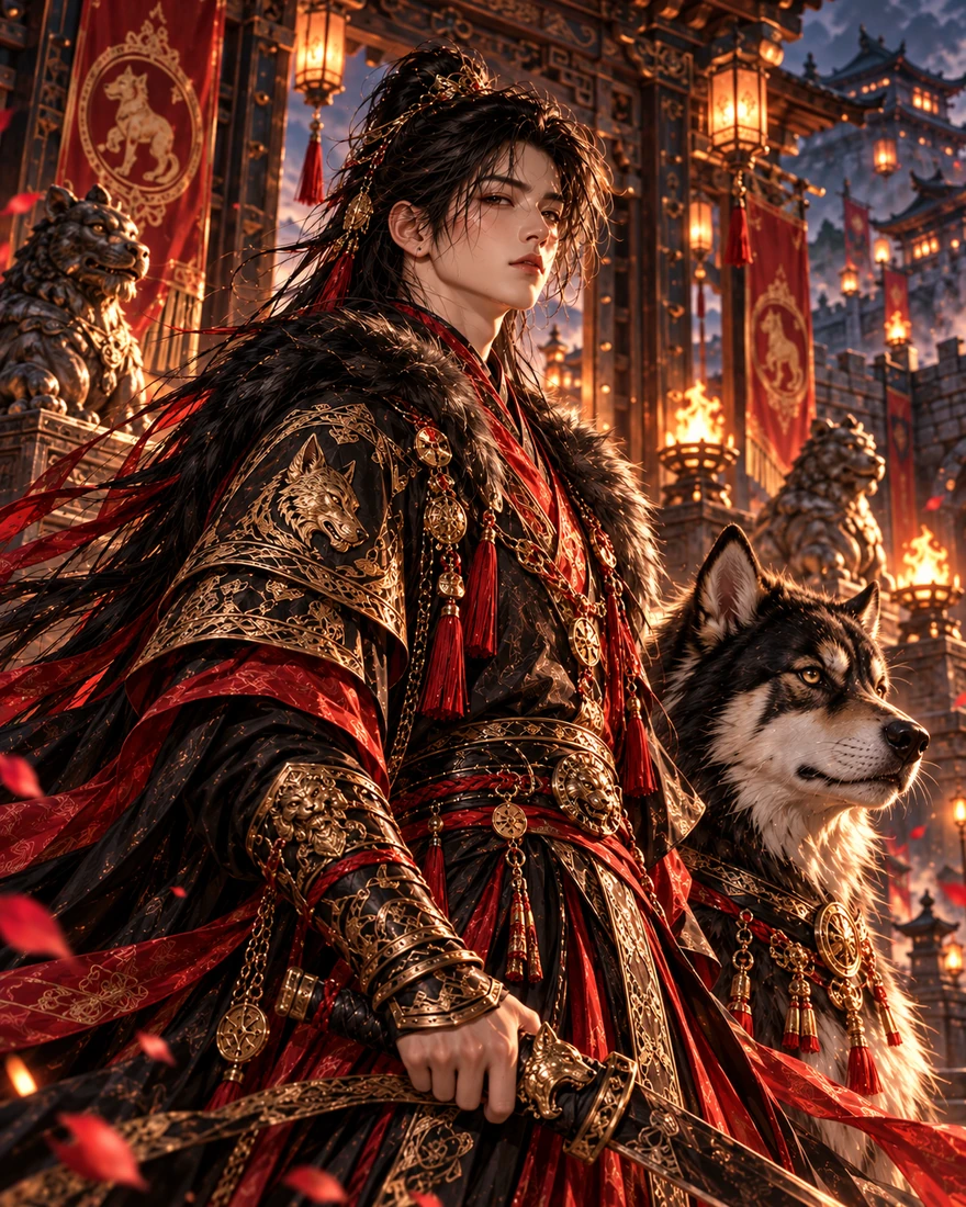 New illustrated portrait concept for Quan Rui