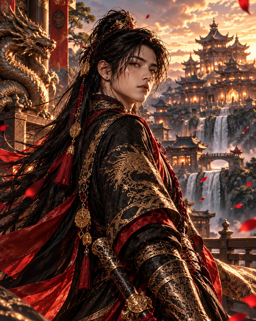 New illustrated portrait concept for Ren Longwei