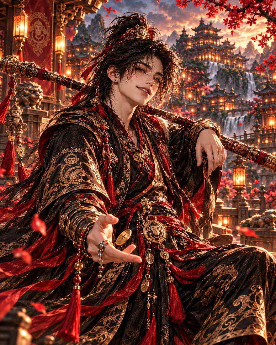 New illustrated portrait concept for Luo Jintai