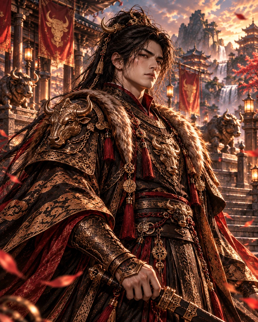 New illustrated portrait concept for Han Tiesheng