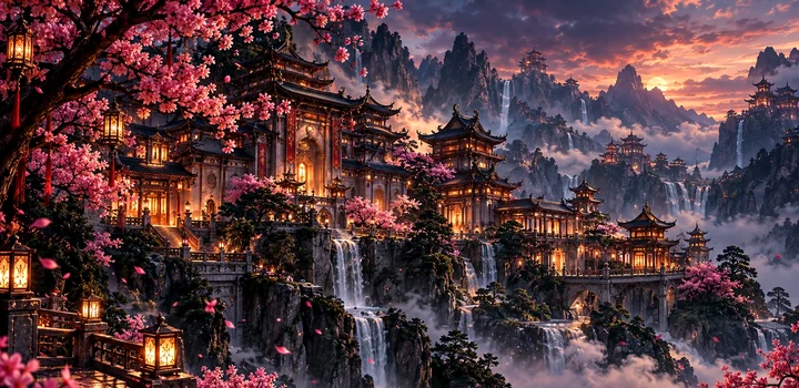 Illustrated view of Shengxiao Academy