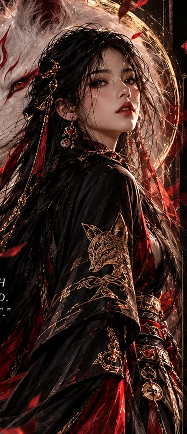 Lian Su in Academy garments