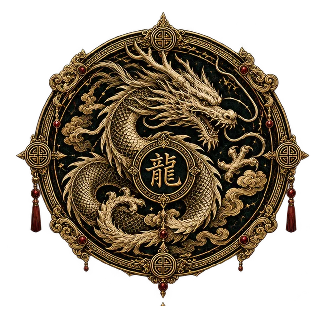 Golden Dragon House seal