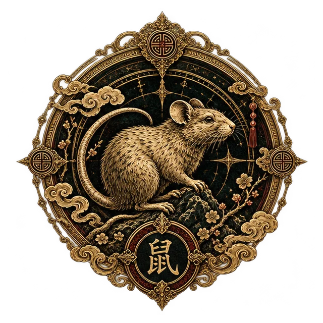 Rat Seal — illustrated crest